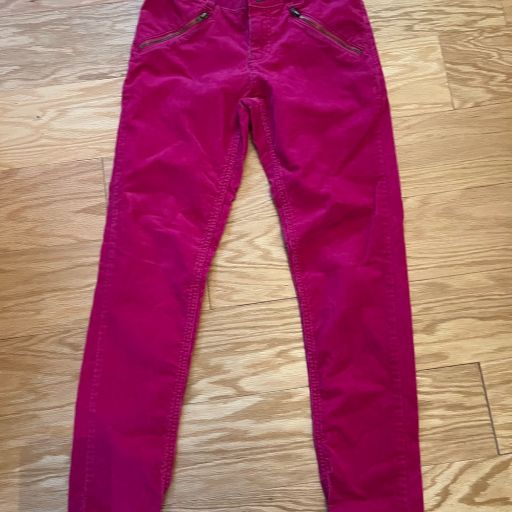 Girl’s size 12 Pink Corduroy Land’s End pants
